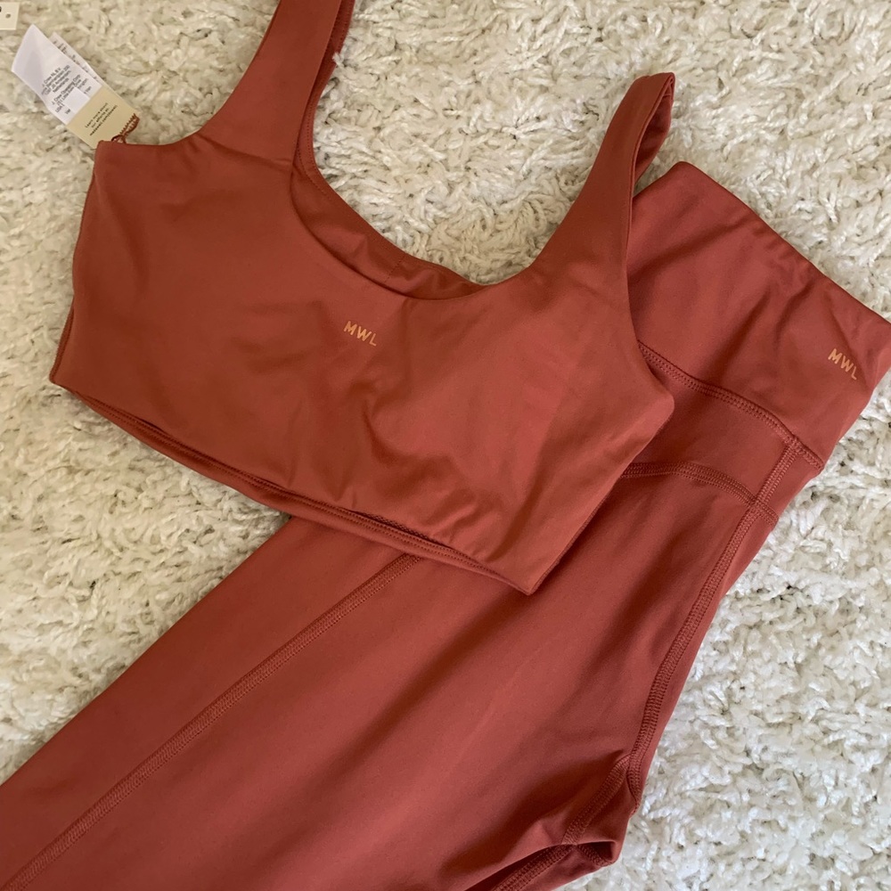 Brand new with tags MADEWELL workout set.
